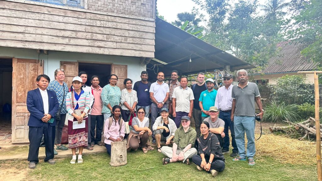 Pollination workshop in Laos.